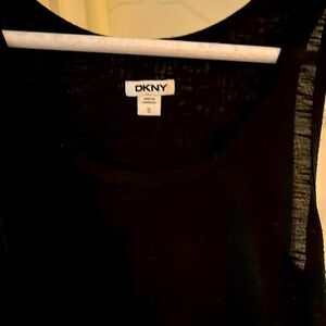 DKNY Women's Elegant Black Tank Top